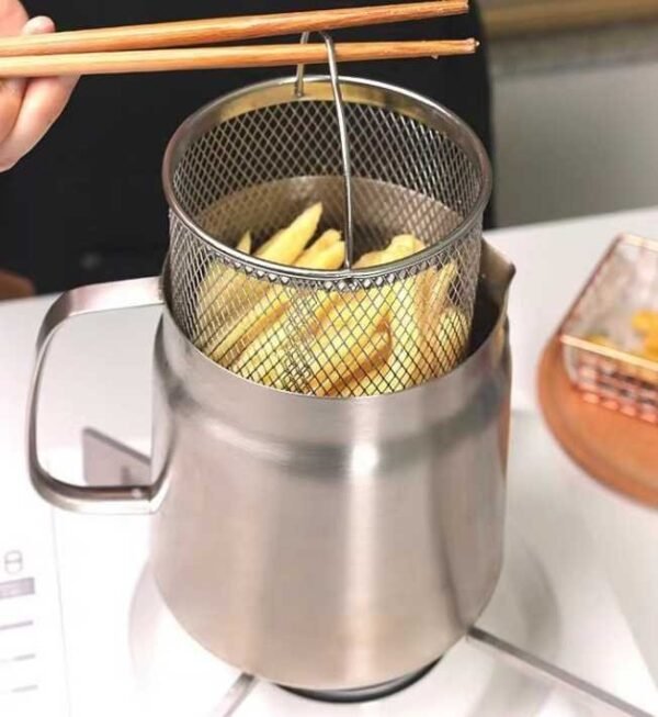 Stainless Steel Deep Fryer Pot