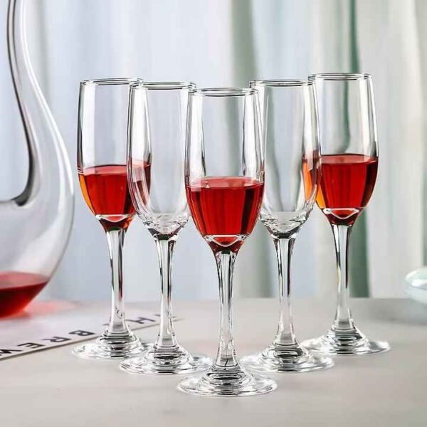 Classic Transparent Champagne Flutes Glasses