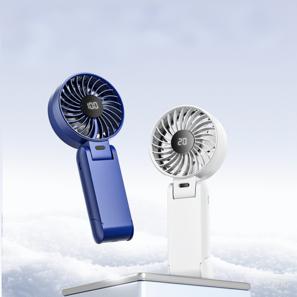 Hf780ff64257b4539853bda7a7336f214D.png_720x720q50.png Foldable USB Mini Fan with LED Display